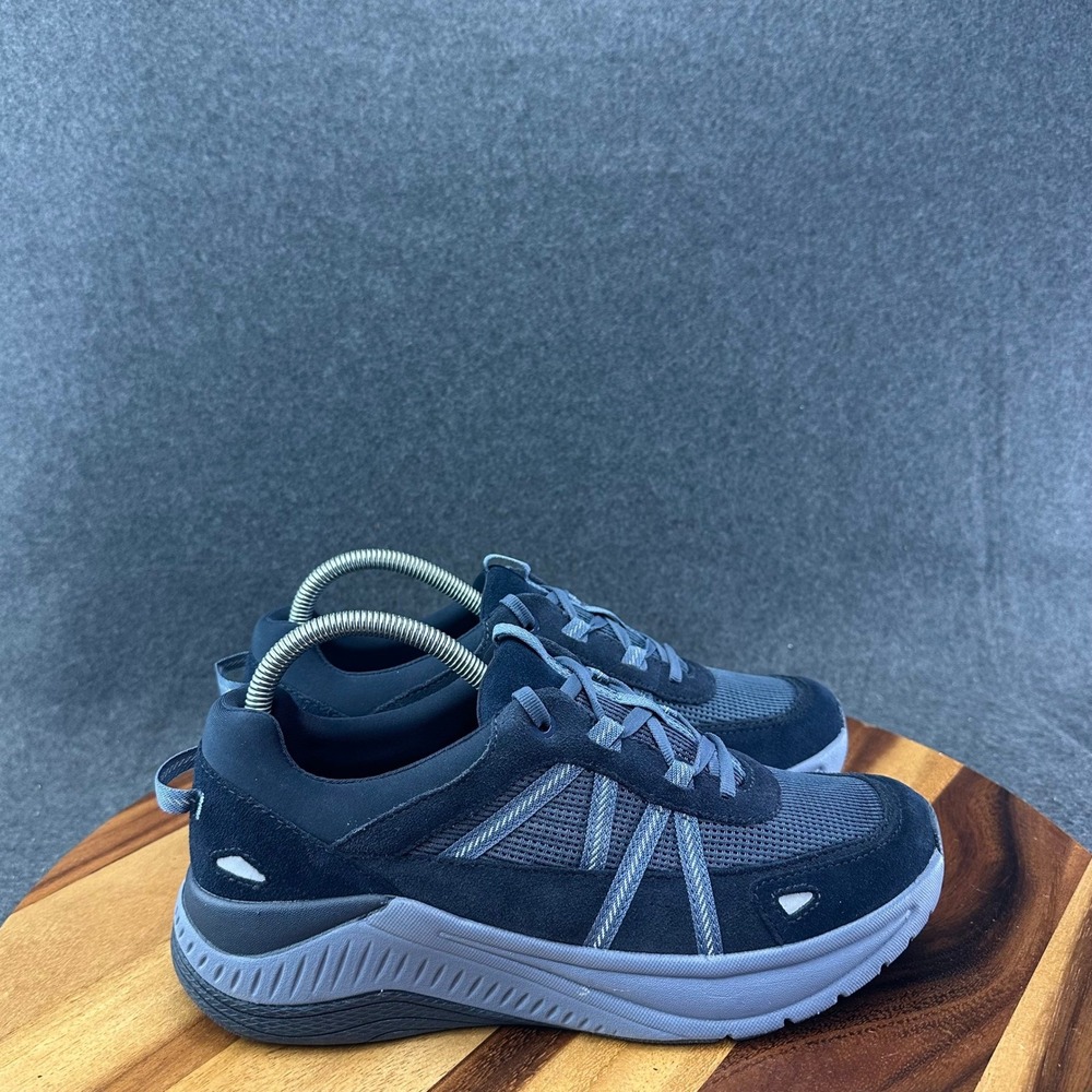 Dansko Poppy Women's Sneaker Sky Blue Suede Size 39 US 9 Comfort Shoes